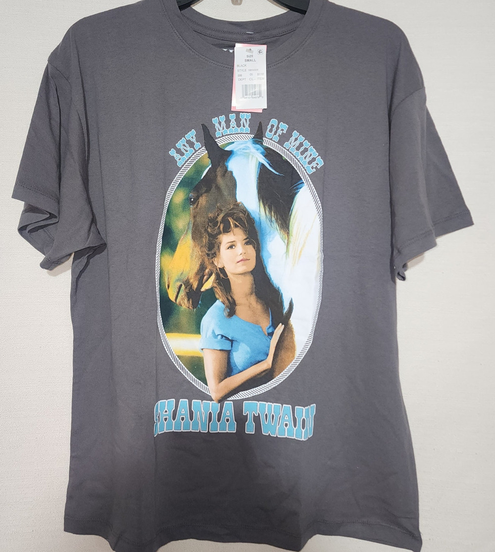 Shania twain men's small shirt